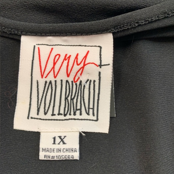 Very Vollbrach Sequin Blouse. Size 1x - Picture 3 of 3